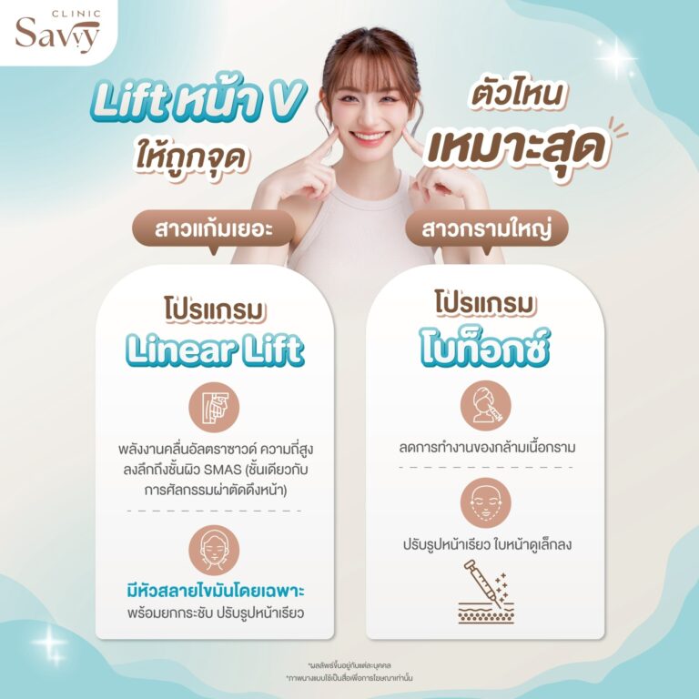 liftหน้าV Savvy Clinic